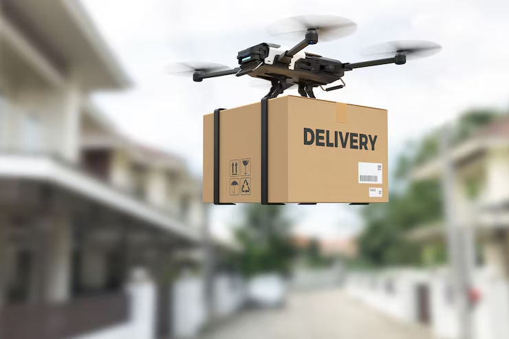 Industrial robots, autonomous drones